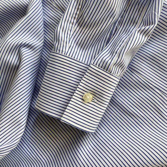 Hugo Boss Slim-fit Shirt Spread Collar Small Size - Picture 5 of 5